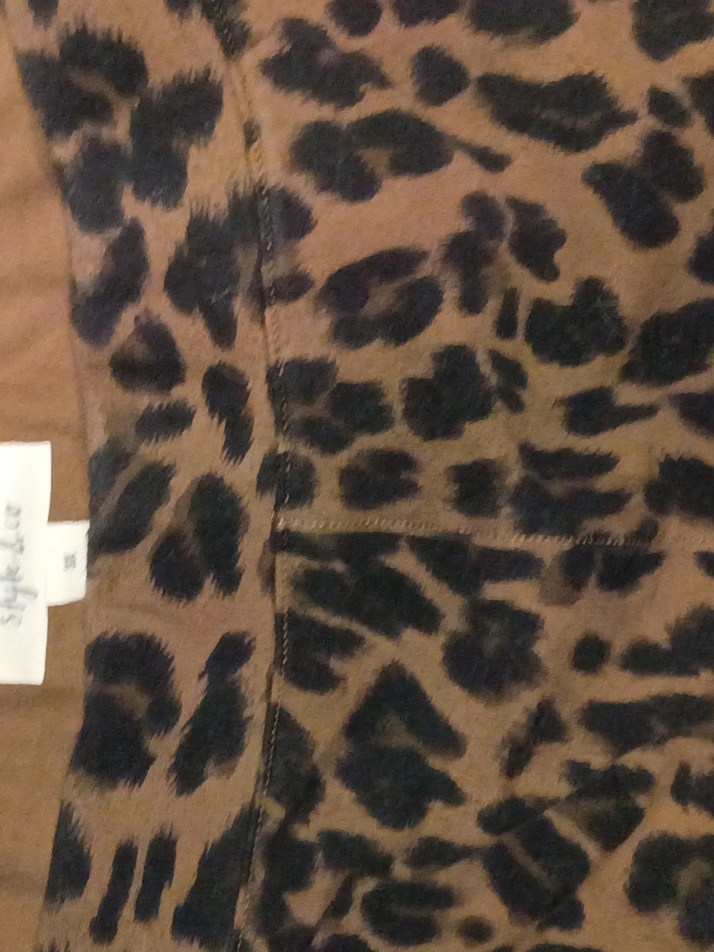 Style & Co. Brown and Black Leopard Print Pants